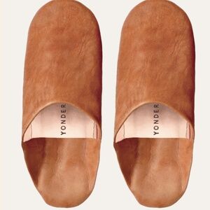 Leather Babouche Slippers